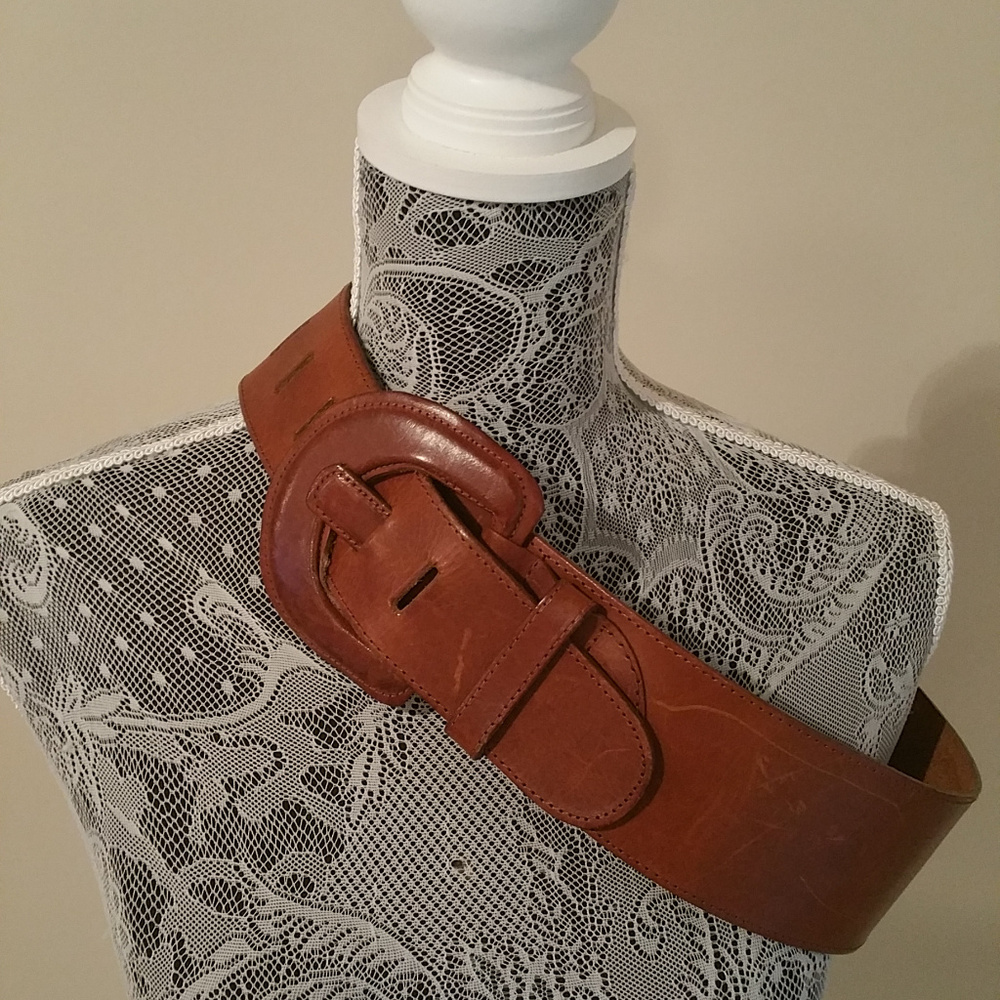 Vintage leather belt